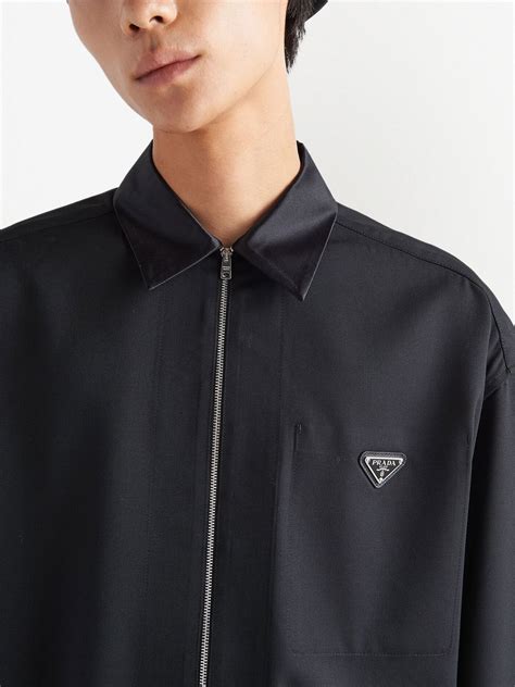 prada milano shirt|prada dress shirt long sleeve.